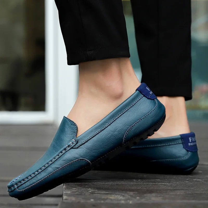 Loafers in Leather Vintage