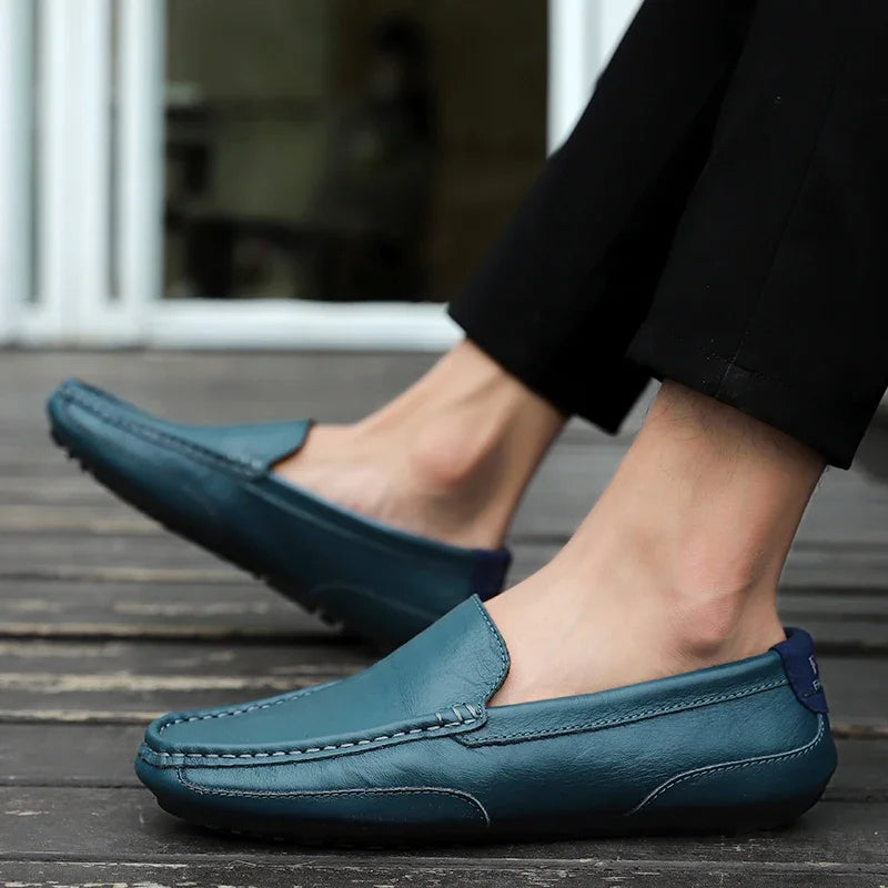 Loafers in Leather Vintage