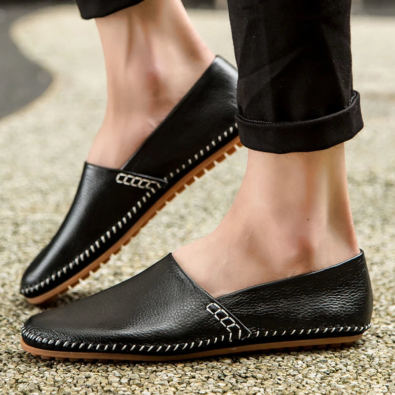 Loafers in Leather Lightweights