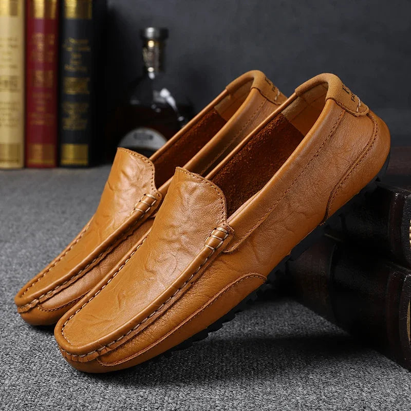 Loafers in Leather Vintage