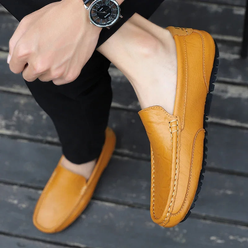 Loafers in Leather Vintage