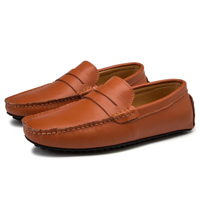 Loafers in Leather Casual Summer