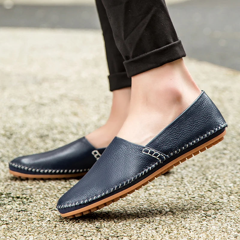 Loafers in Leather Lightweights