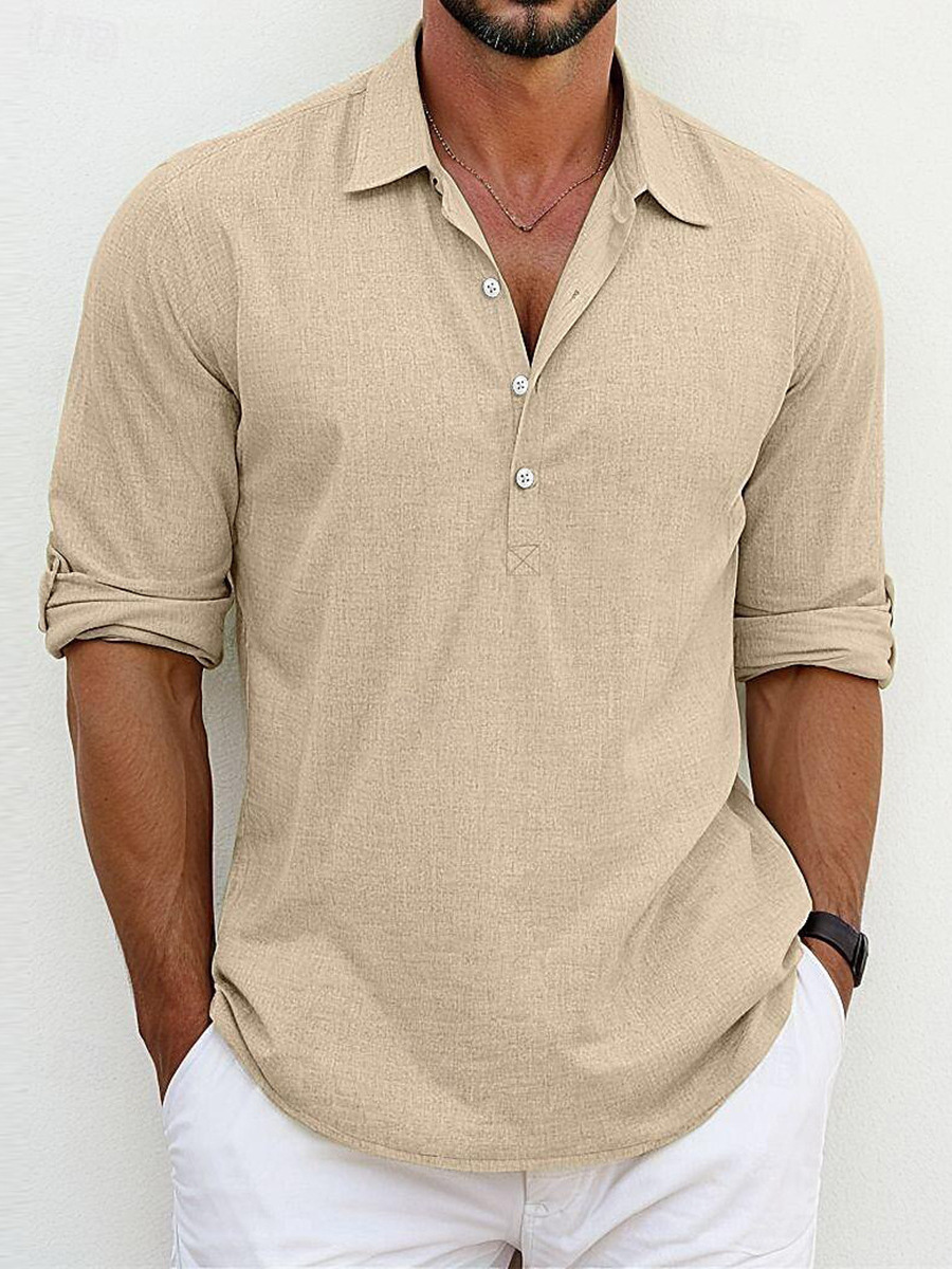 Chemise en lin premium
