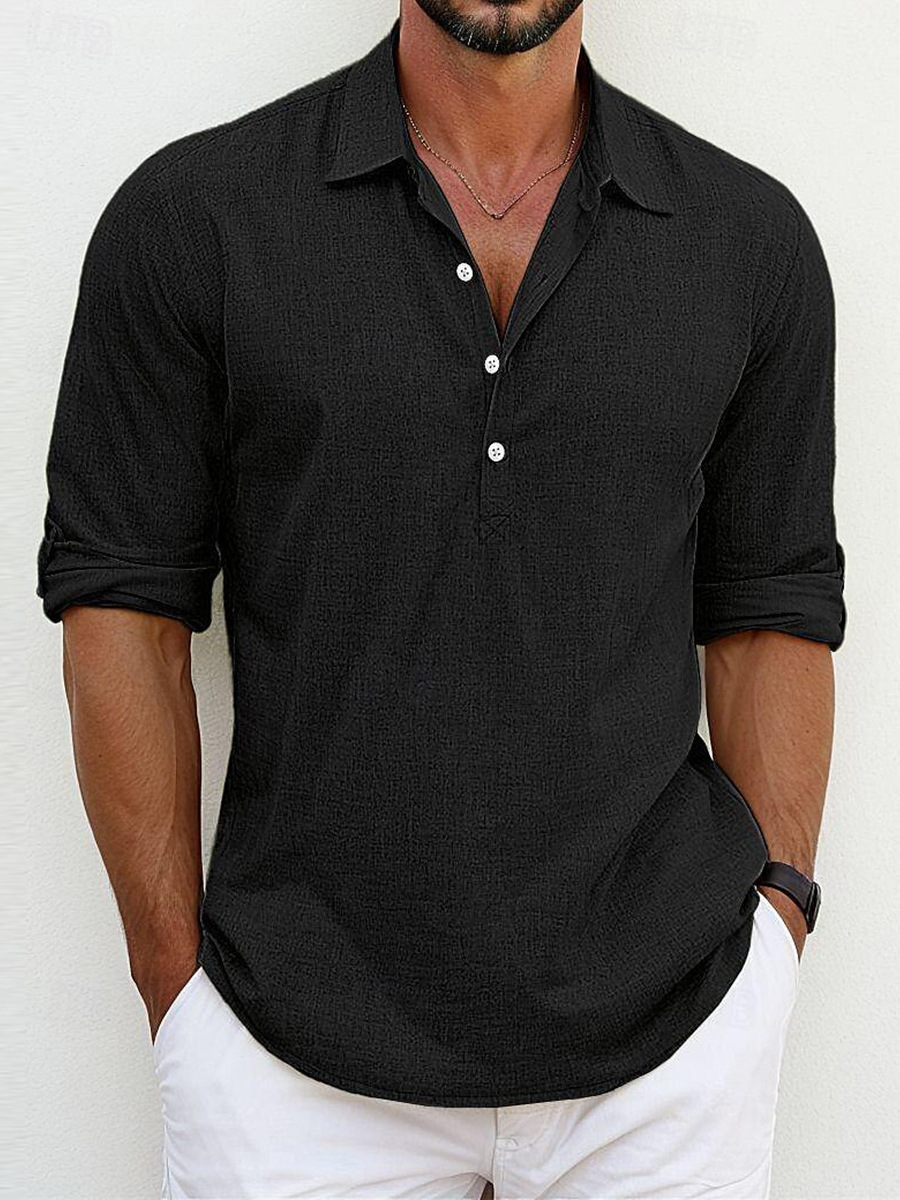Chemise en lin premium