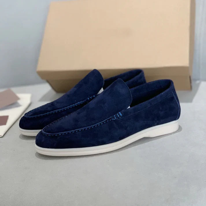 Mocassins chics en daim