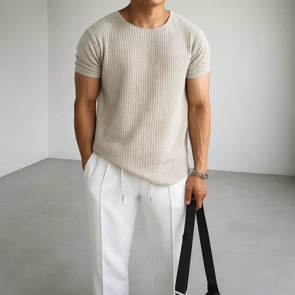 T-shirt en tricot élégant