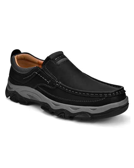 Shoes Elegantes in Leather Slip-On