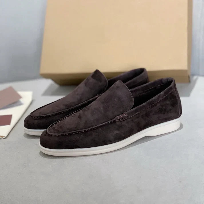 Mocassins chics en daim